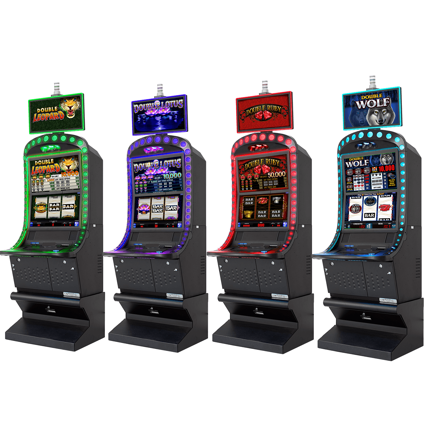 double wolf slot machine