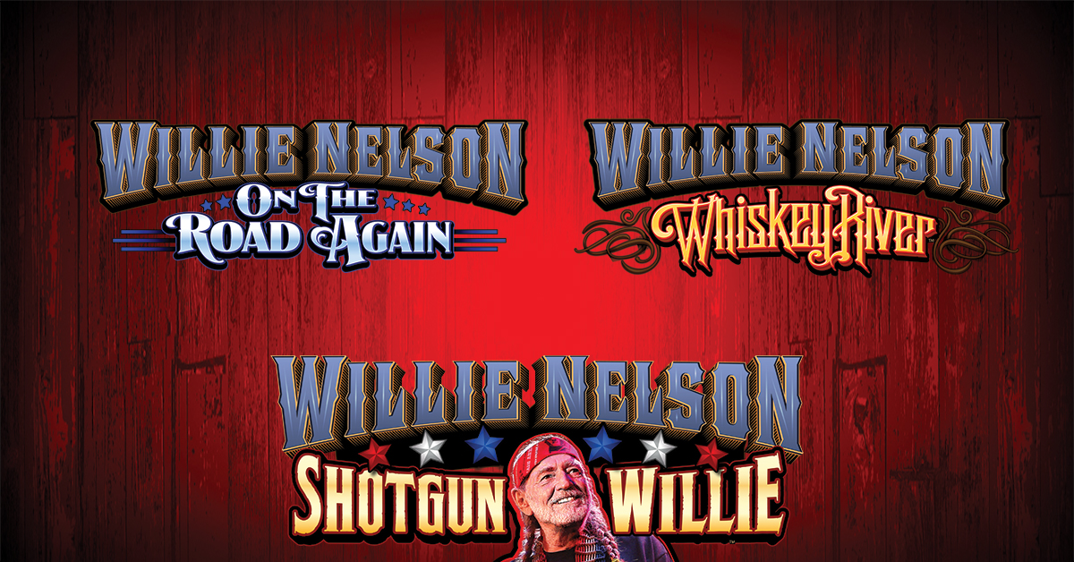 Willie Nelson: On The Road Again™, Shotgun Willie™ & Whisky River™ - Everi