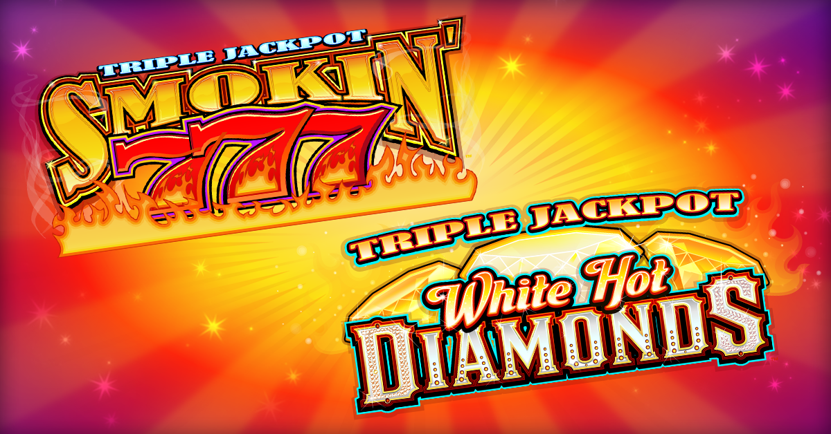 Triple Jackpot Smokin' 777™ & Triple Jackpot White Hot Diamonds™ - Everi